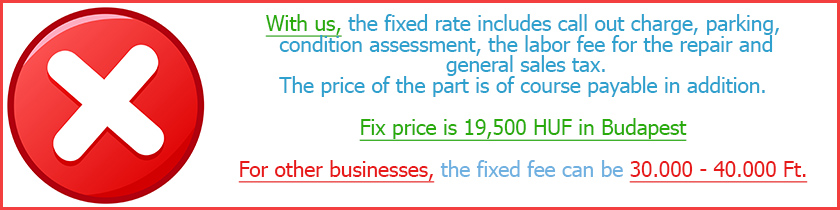 Dishwasher mechanic Budapest